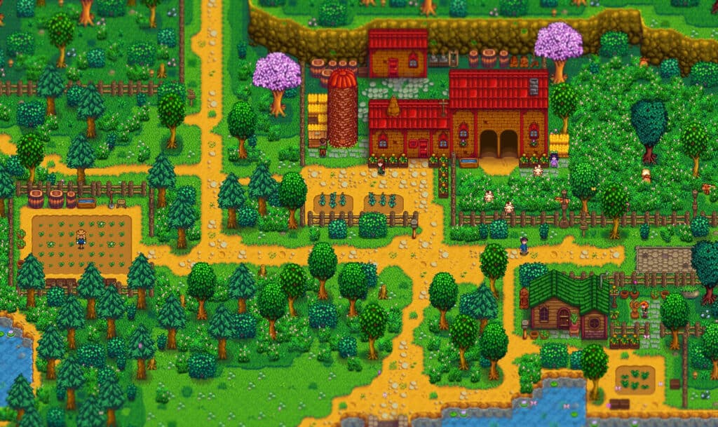 Stardew Valley Expanded changes almost the entirety of the game.