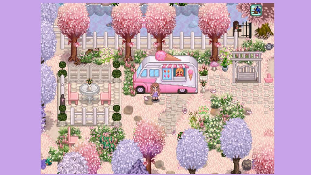 This mod adds a charming new ice cream truck to Stardew Valley.