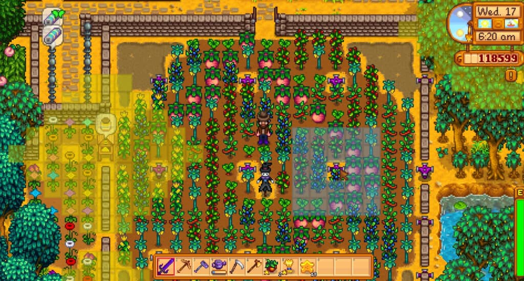 This mod takes a lot of guesswork out of the farming experience.