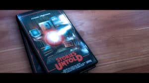Stories Untold's cover image is an homage to the 80s tech that inspired it.