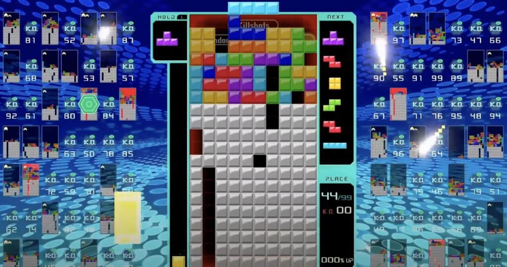 Tetris 99 Game Over