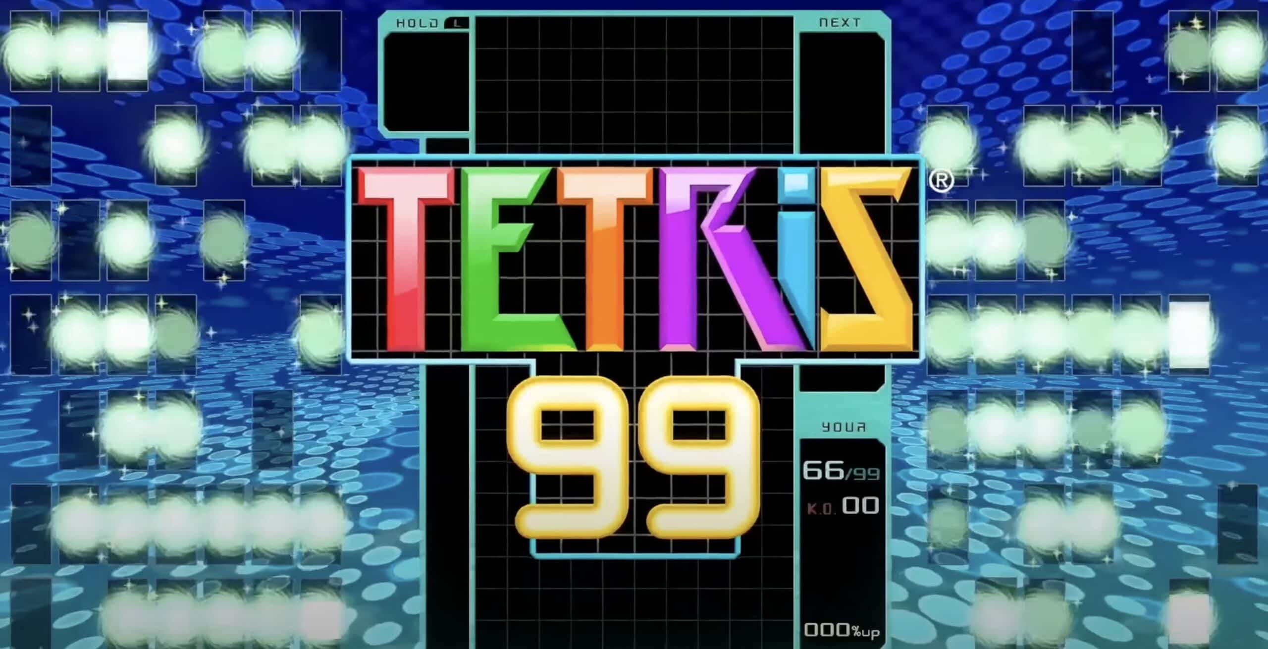 Tetris 99 logo as seen in the launch trailer