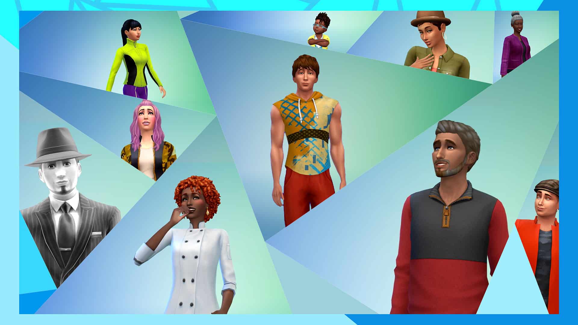 The Sims 4 has a wide variety of characters for you to build.