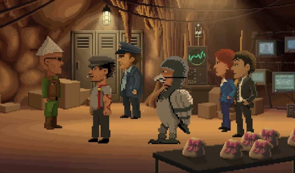 Thimbleweed Park characters