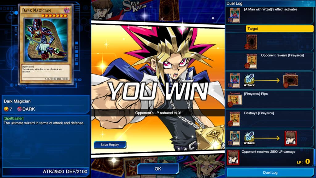 A Steam promotional image for Yu-Gi-Oh! Duel Links.