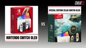 Nintendo Switch OLED vs Special Edition Zelda Switch OLED