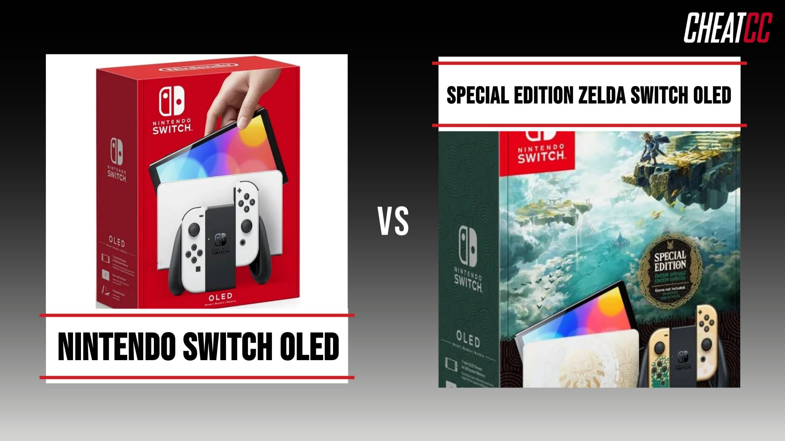 Nintendo Switch OLED édition spéciale Zelda : Tears of the Kingdom