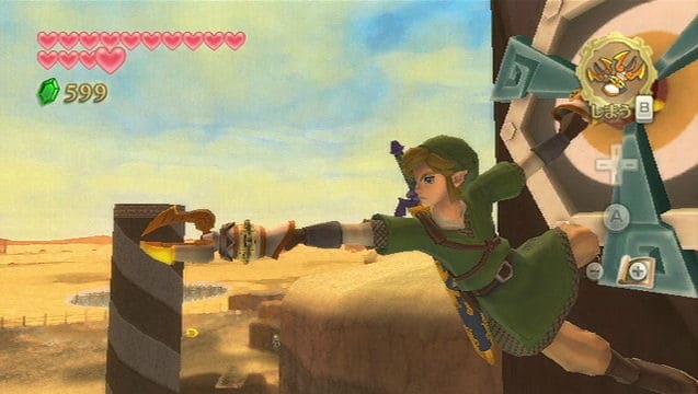 The Legend of Zelda: Skyward Sword gameplay