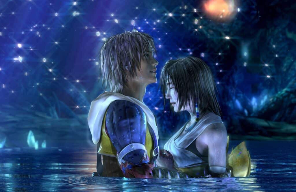 Final Fantasy X cutscene