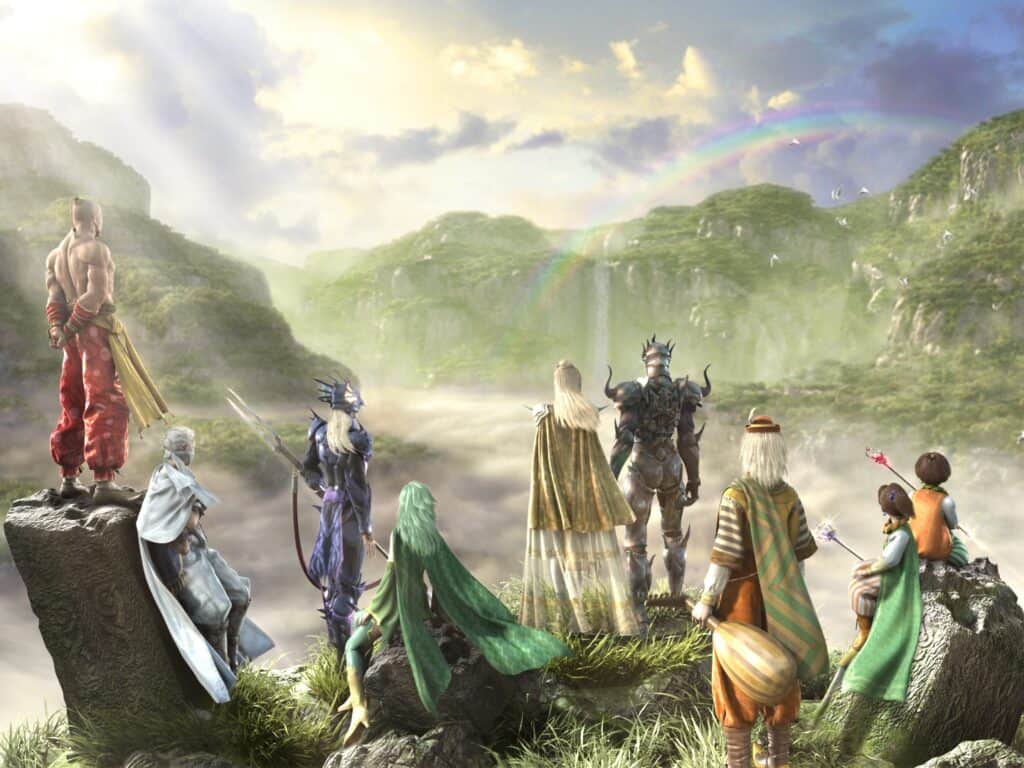 Final Fantasy IV DS cutscene