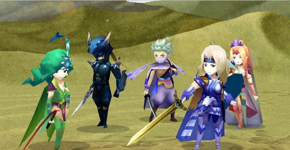 Final Fantasy IV (DS) gameplay