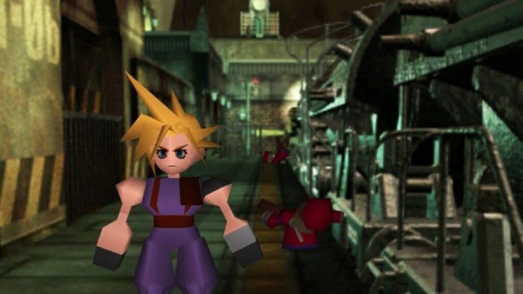 Final Fantasy VII gameplay