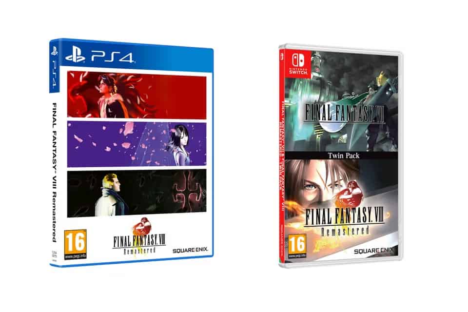 Final Fantasy VIII Remastered physical releases