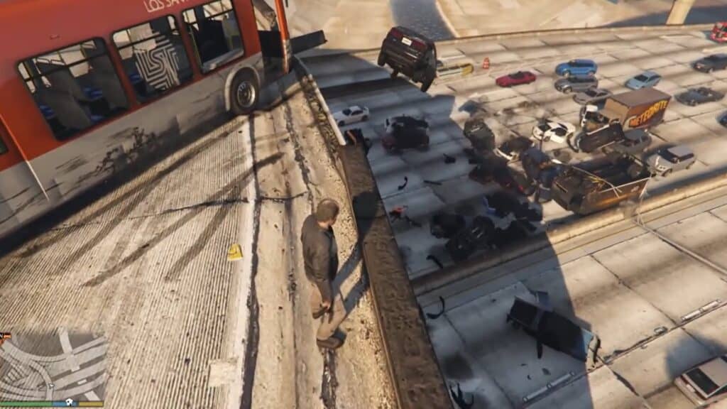 Grand Theft Auto V gameplay
