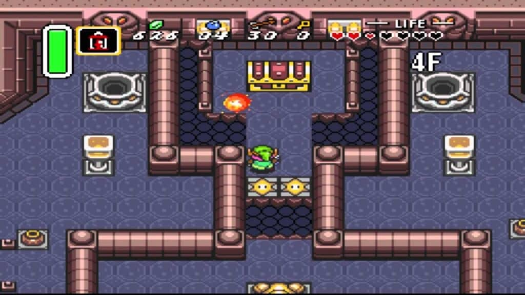 The Legend of Zelda: A Link to the Past gameplay