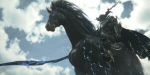 Final Fantasy XVI cutscene featuring Odin
