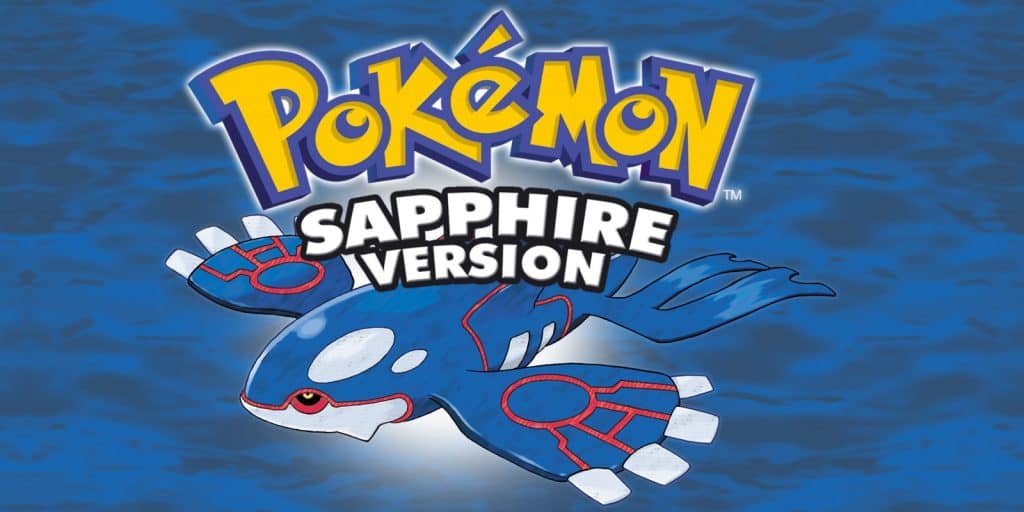 Pokemon Sapphire key art