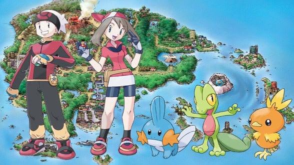 Pokemon Ruby and Sapphire characters