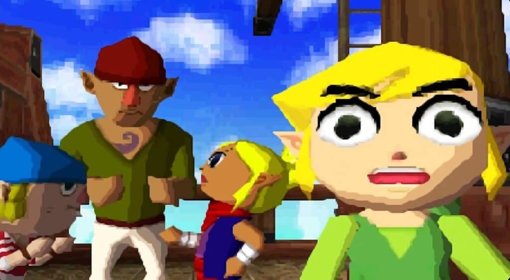 The Legend of Zelda: Phantom Hourglass gameplay