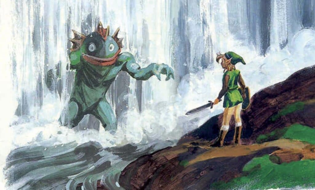 The Legend of Zelda concept art
