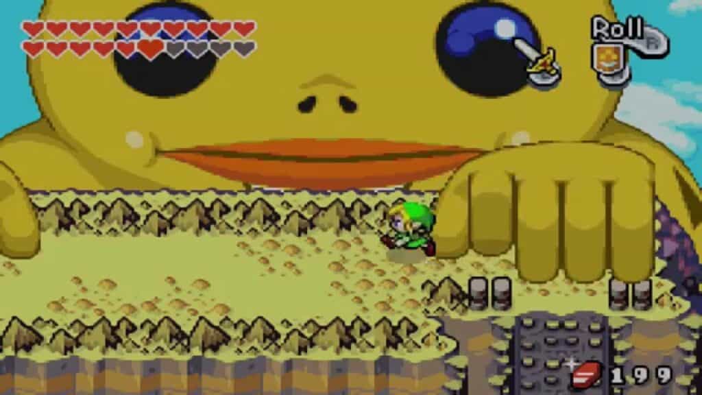 The Legend of Zelda: The Minish Cap gameplay