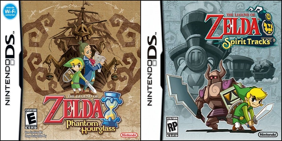 Zelda games on the Nintendo DS