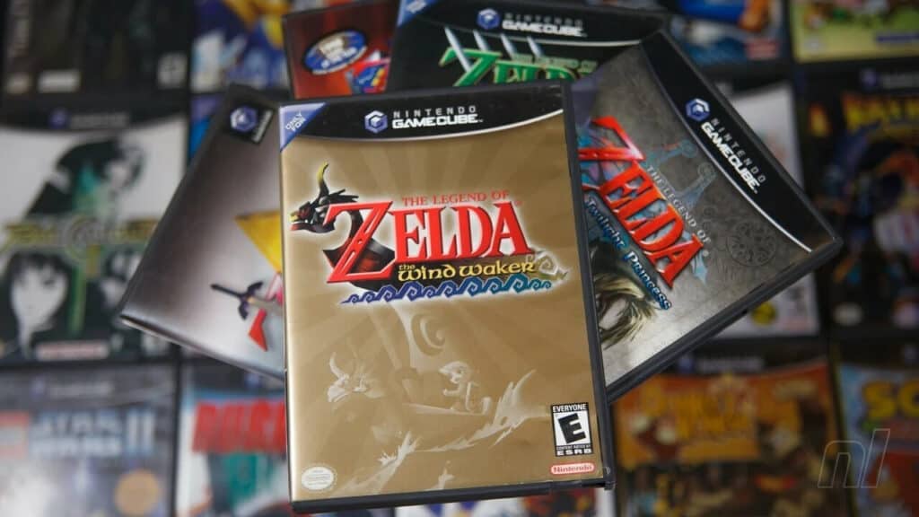 Zelda games on the Nintendo GameCube