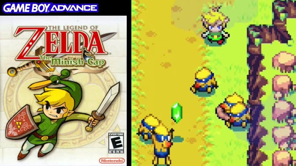Zelda games on the GBA