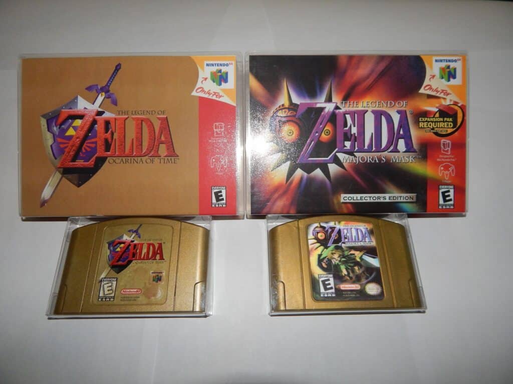 Zelda games on the Nintendo 64