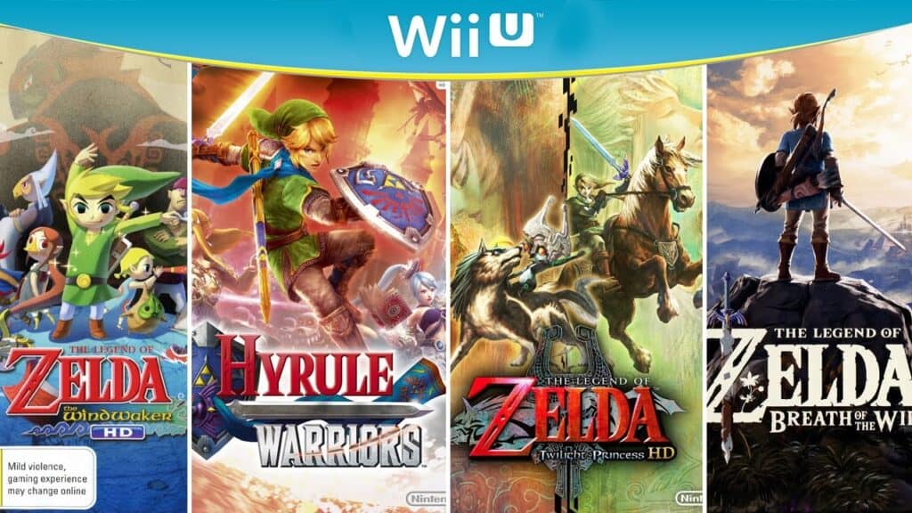 Zelda games on the Wii U