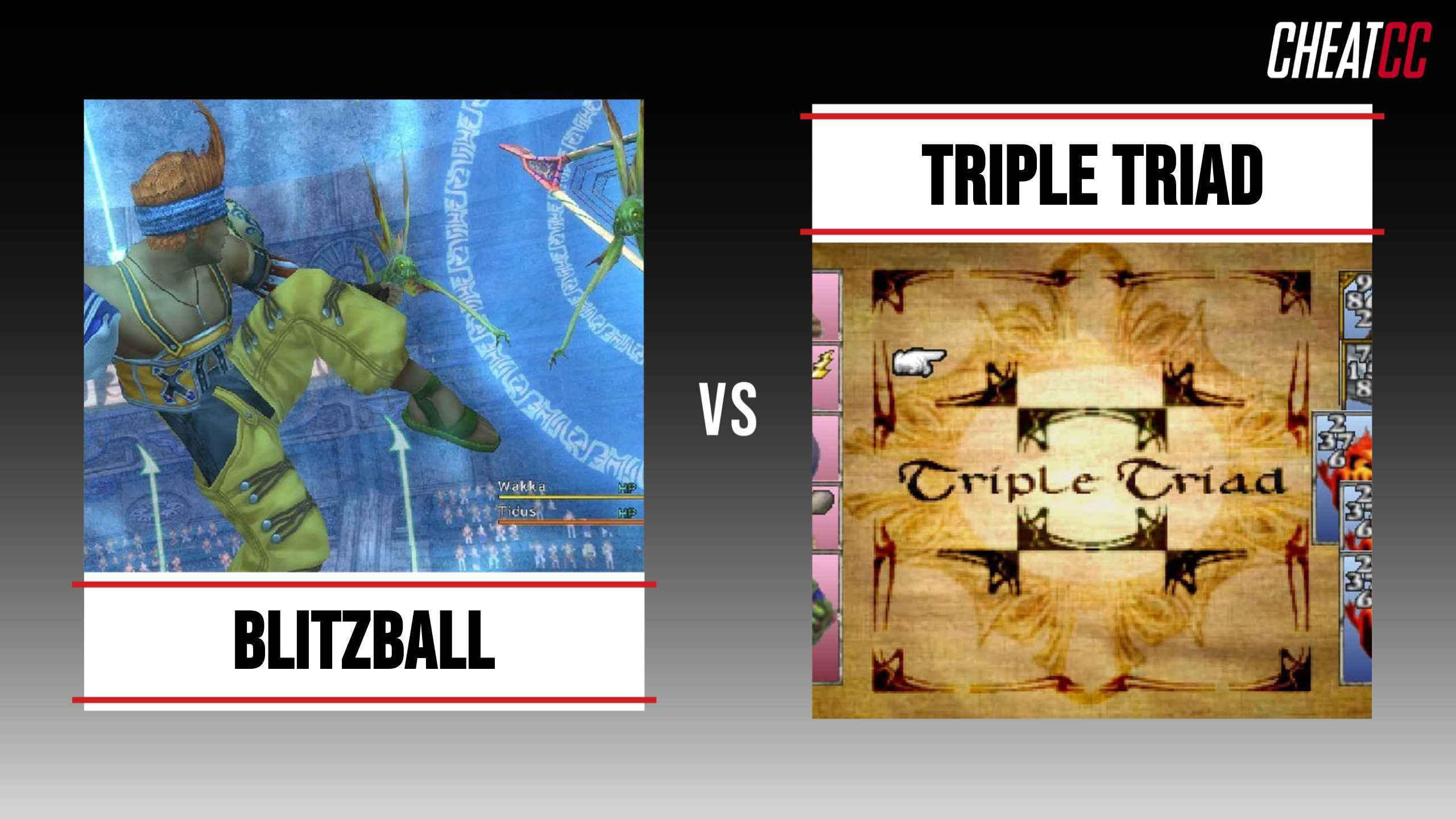 Blitzball vs Triple Triad