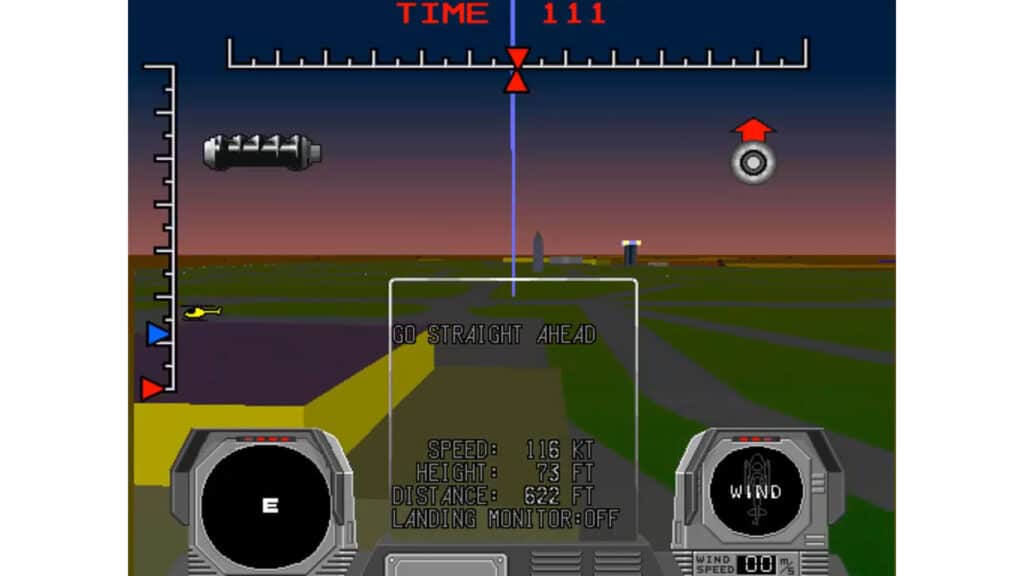 An in-game screenshot from Air Inferno.