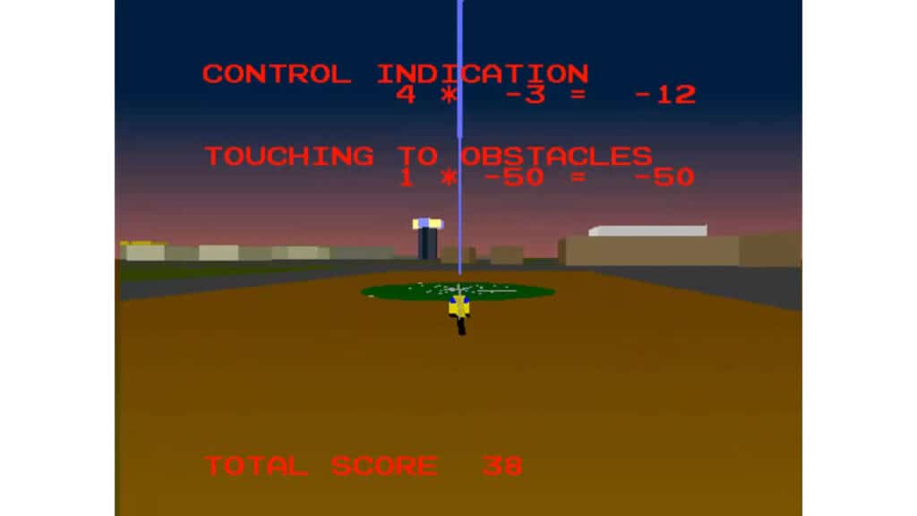 An in-game screenshot from Air Inferno.