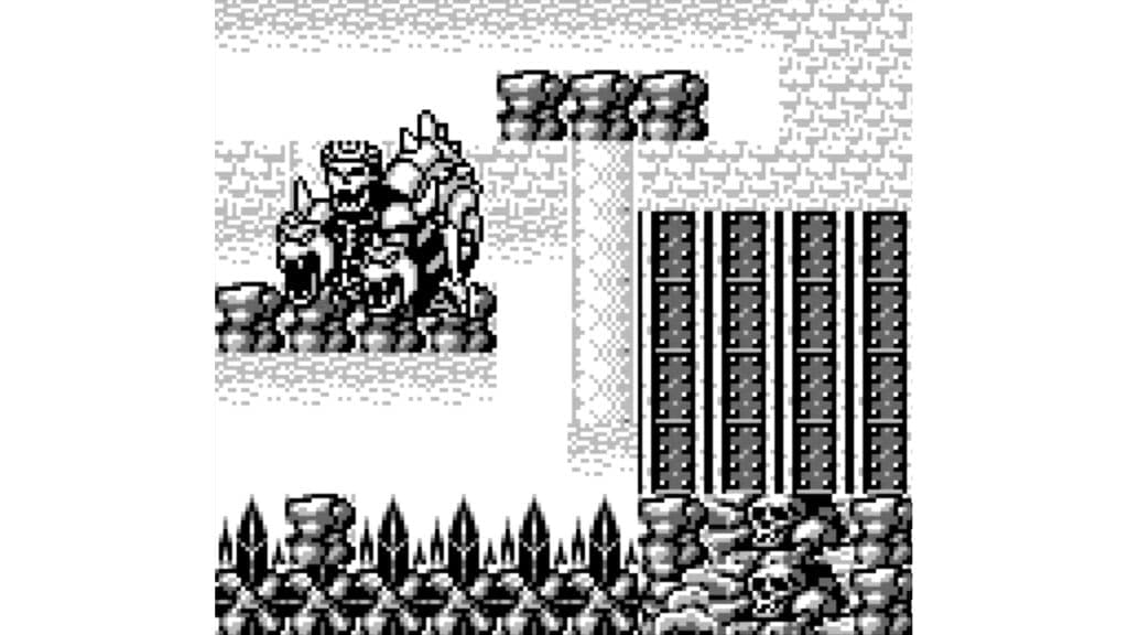 An in-game screenshot from Gargoyle's Quest.