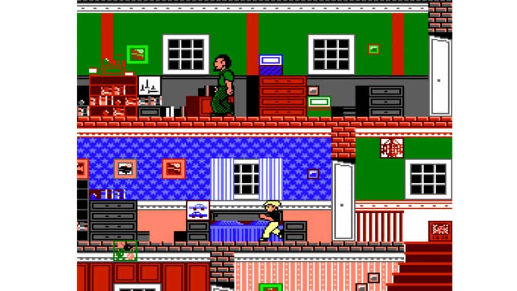 An in-game screenshot from Home Alone.