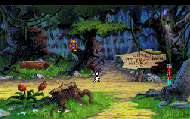 Point and click in King's Quest V
