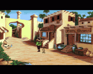 The town in King's Quest VI.