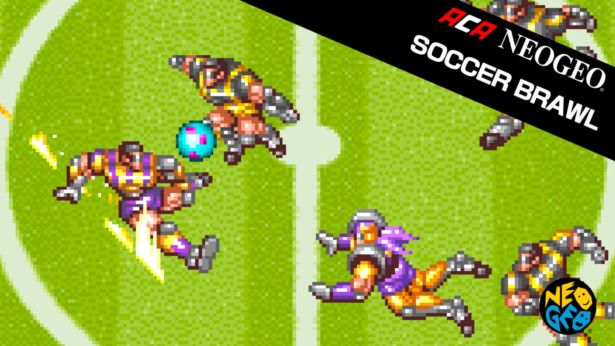 SOCCER BRAWL NEO-GEO AES USA (COMPLETE - BOX DAMAGED