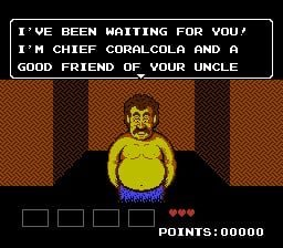 Chief Coralcola from StarTropics.