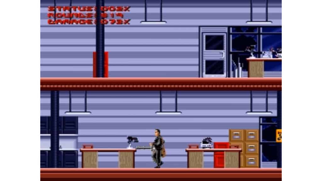 An in-game screenshot from Terminator 2: Judgement Day.