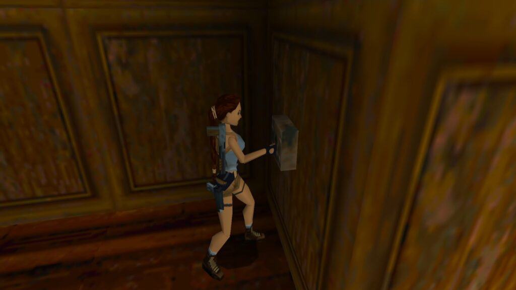 An in-game screenshot from Tomb Raider II.
