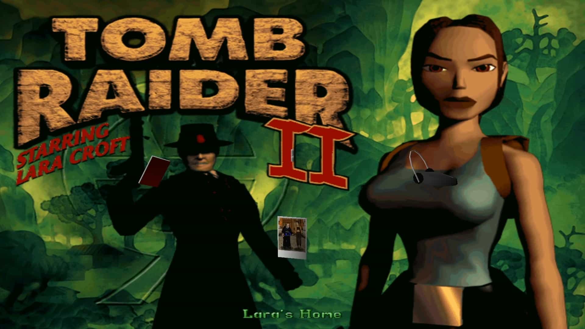 An in-game screenshot from Tomb Raider II.