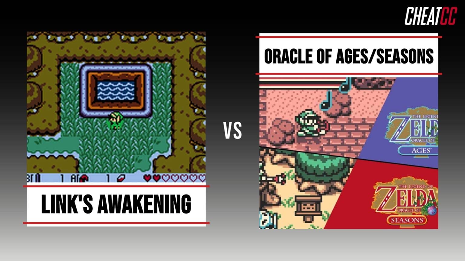 Zelda Link's Awakening vs Zelda Oracle of Ages/Seasons Which is the