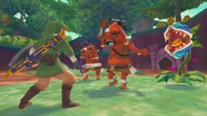 The Legend of Zelda: Skyward Sword gameplay