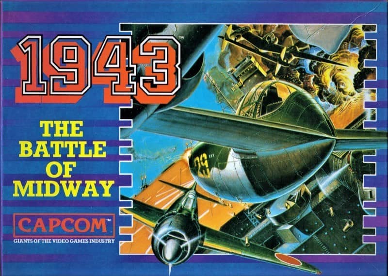 A scan of the box art of 1943