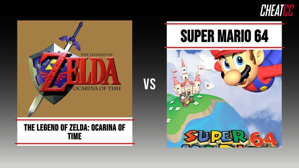 The Legend of Zelda: Ocarina of Time vs Super Mario 64