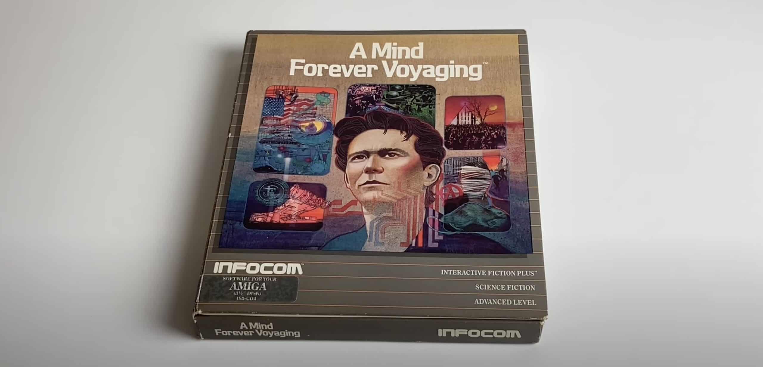 A Mind Forever Voyaging packaging