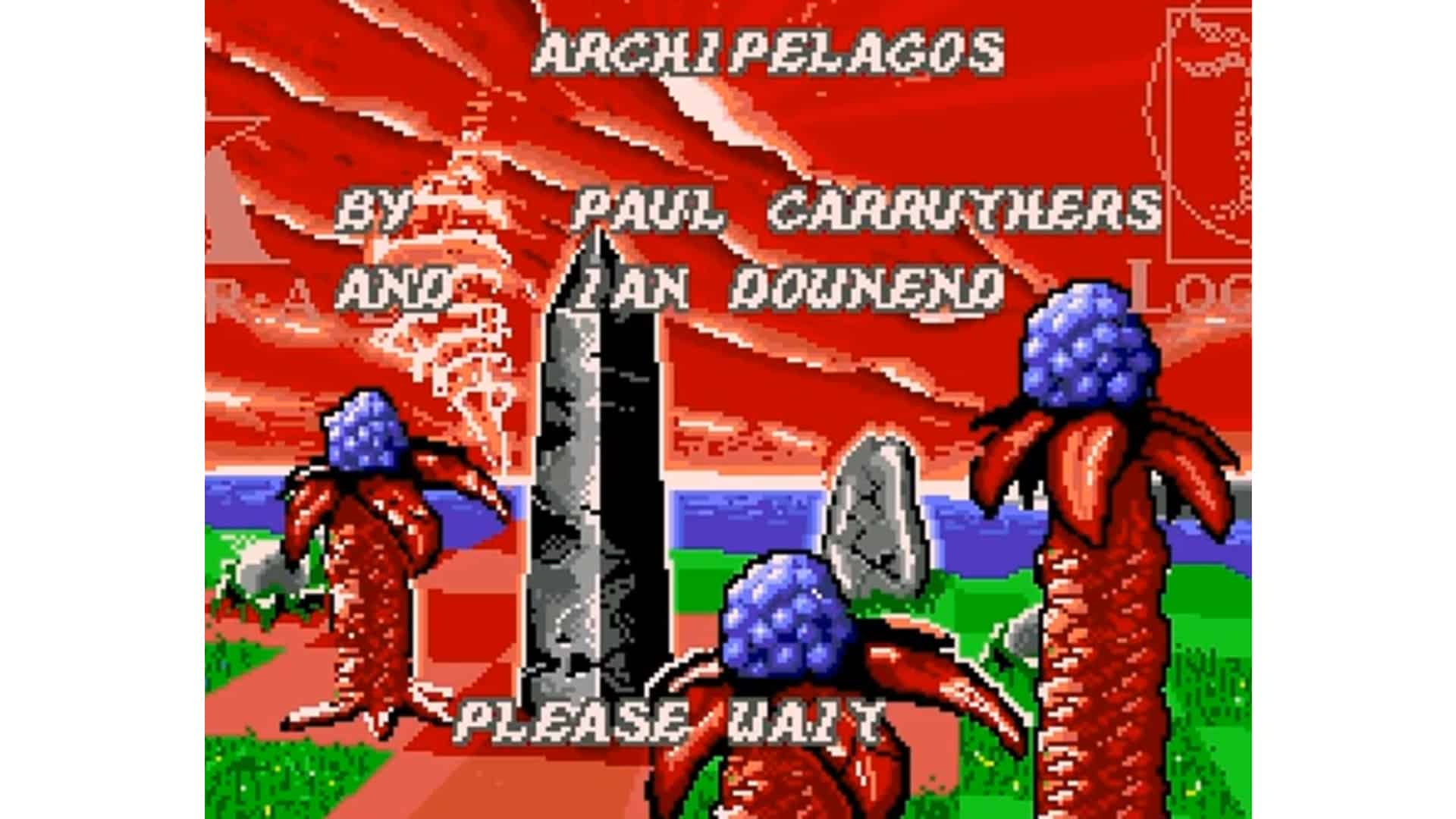 An in-game screenshot from Archipelagos.