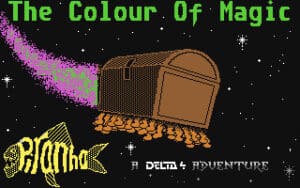 The homicidal Luggage appears on the title screen for The Colour of Magic.