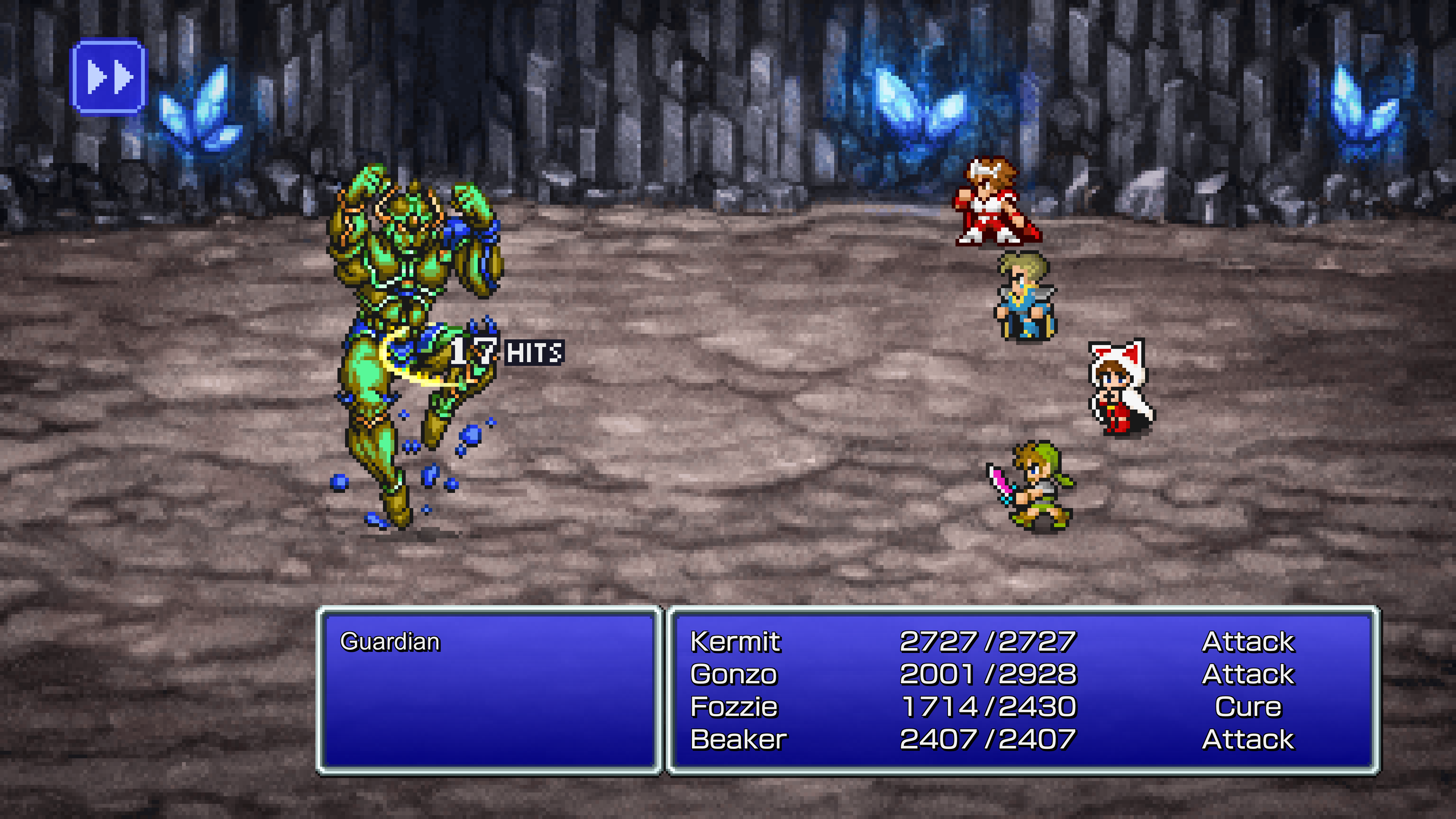 Final Fantasy III gameplay